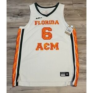 Nike LeBron James Men's Size M Florida A&M Rattlers #6 Replica Basketball Jersey